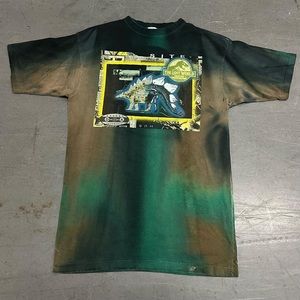 Vintage Jurassic Park Lost World tie dye t shirt